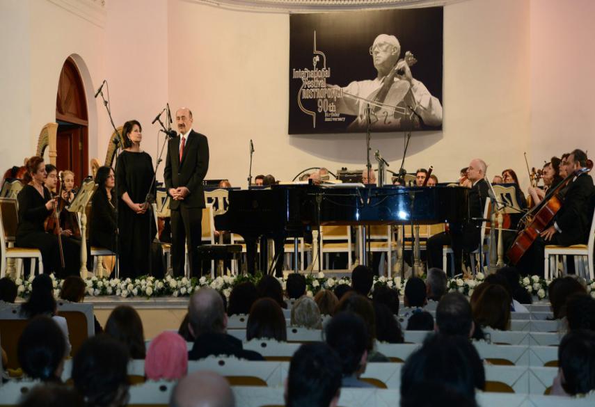 Baku hosts solemn opening of 9th International Mstislav Rostropovich Festival